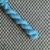 Wallflower -- mini-skein -- Times Square sock yarn -- ready to ship