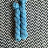 Wallflower -- mini-skein -- Broadway sparkle sock yarn-- ready to ship