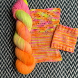 SCUBA DANCER -- Broadway sparkle sock yarn-- ready to ship