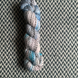 BIRTH OF A STAR -- Wave Hill zebra fingering yarn -- ready to ship