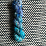 STELLAR NEBULA -- Wave Hill zebra fingering yarn -- ready to ship