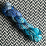 STELLAR NEBULA -- Wave Hill zebra fingering yarn -- ready to ship