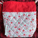 SUMMER ROMANCE -- project bag -- ready to ship