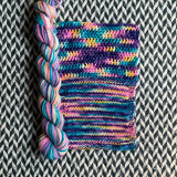 Jellywish -- mini-skein -- Broadway sparkle sock yarn -- ready to ship
