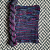 Pluto -- mini-skein -- Broadway sparkle sock yarn -- ready to ship