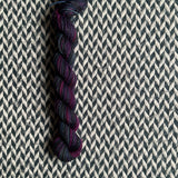 Pluto -- mini-skein -- Broadway sparkle sock yarn -- ready to ship