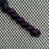 Pluto -- mini-skein -- Broadway sparkle sock yarn -- ready to ship