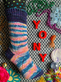 *Snake Skin Socks Pattern -- digital download