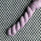 LILAC BAY -- Half-Skein -- Broadway sparkle sock yarn -- ready to ship