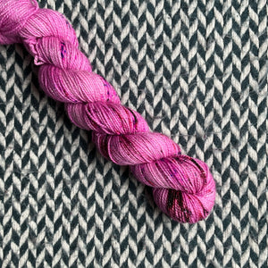 CHAMBORD TRIFLE -- Half-Skein -- Broadway sparkle sock yarn -- ready to ship