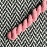 Pretty in Pink -- mini-skein -- Times Square sock yarn -- ready to ship