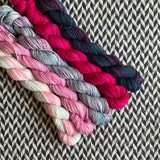 Diversion *5 Mini-Skein Set* -- Times Square sock yarn -- ready to ship