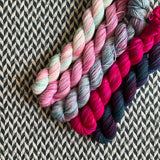 Diversion *5 Mini-Skein Set* -- Times Square sock yarn -- ready to ship