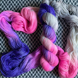 CHOPSTICKS -- Broadway sparkle sock yarn -- ready to ship