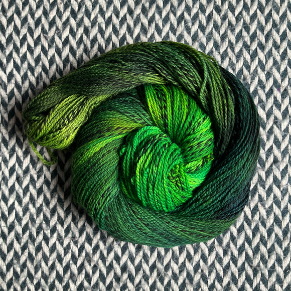 DAY CAMP -- Wave Hill zebra fingering yarn -- ready to ship