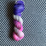 CHOPSTICKS -- Wave Hill zebra fingering yarn -- ready to ship