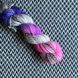 CHOPSTICKS -- Wave Hill zebra fingering yarn -- ready to ship