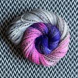 CHOPSTICKS -- Wave Hill zebra fingering yarn -- ready to ship