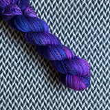SUPERNOVA -- Wave Hill zebra fingering yarn -- ready to ship