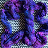SUPERNOVA -- Wave Hill zebra fingering yarn -- ready to ship