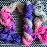 CHOPSTICKS -- Tribeca sparkle DK yarn -- ready to ship