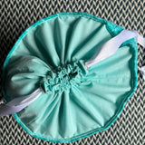 THE TEAL DEAL -- project bag -- ready to ship