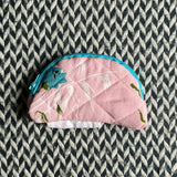 UN-BUD-LIEVABLE -- small notion pouch with zipper -- ready to ship