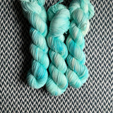 HAPPILY EVER AQUA -- Times Square sock yarn -- ready to ship