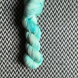 HAPPILY EVER AQUA -- Times Square sock yarn -- ready to ship
