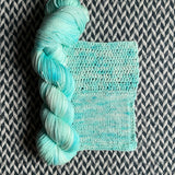 HAPPILY EVER AQUA -- Times Square sock yarn -- ready to ship