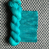 THE TEAL DEAL -- Times Square sock yarn -- ready to ship