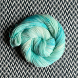 HAPPILY EVER AQUA -- Times Square sock yarn -- ready to ship
