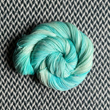 HAPPILY EVER AQUA -- Greenwich Village DK yarn -- ready to ship
