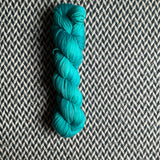 THE TEAL DEAL -- Broadway sparkle sock yarn -- ready to ship