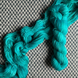 THE TEAL DEAL -- Broadway sparkle sock yarn -- ready to ship