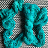 THE TEAL DEAL -- Broadway sparkle sock yarn -- ready to ship