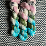 UN-BUD-LIEVABLE -- Broadway sparkle sock yarn -- ready to ship