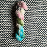 UN-BUD-LIEVABLE -- Broadway sparkle sock yarn -- ready to ship