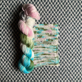 UN-BUD-LIEVABLE -- Broadway sparkle sock yarn -- ready to ship