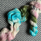UN-BUD-LIEVABLE -- Broadway sparkle sock yarn -- ready to ship