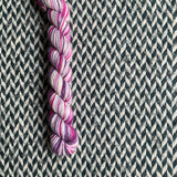 Empusa -- mini-skein -- Broadway sparkle sock yarn-- ready to ship