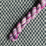 Empusa -- mini-skein -- Broadway sparkle sock yarn-- ready to ship