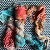 POLKA DOT -- Flushing Meadows bulky yarn -- ready to ship