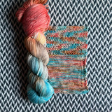 POLKA DOT -- Broadway sparkle sock yarn -- ready to ship