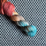 POLKA DOT -- Broadway sparkle sock yarn -- ready to ship