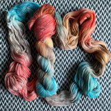 POLKA DOT -- Broadway sparkle sock yarn -- ready to ship