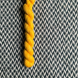 Gold Bracelets -- mini-skein -- Times Square sock yarn-- ready to ship