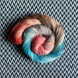 POLKA DOT -- Broadway sparkle sock yarn -- ready to ship