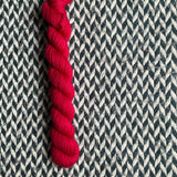 Burning Love -- mini-skein -- Times Square sock yarn-- ready to ship