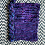 Moonlit Mermaid -- mini-skein -- Broadway sparkle sock yarn-- ready to ship